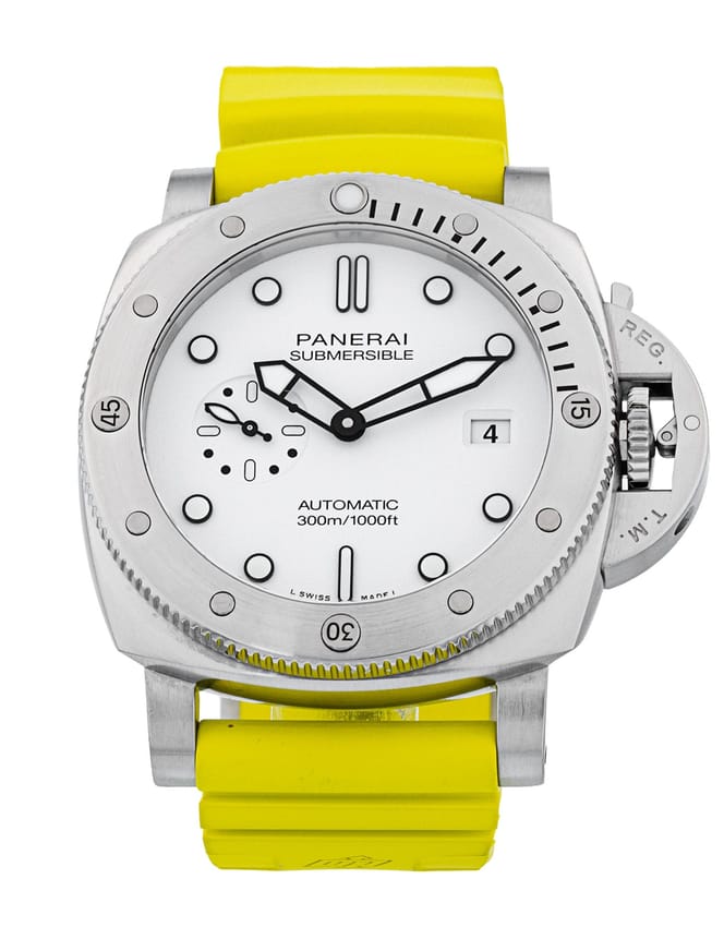 Panerai Submersible QuarantaQuattro - White Dial