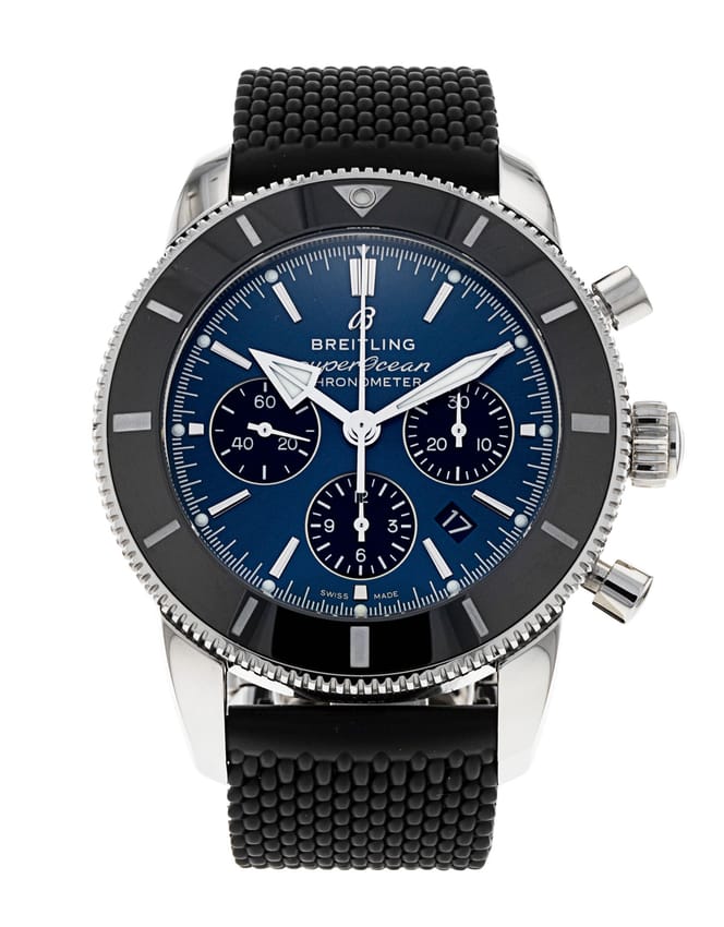 Breitling SuperOcean Heritage B01 Chronograph 44 - Blue Baton Dial