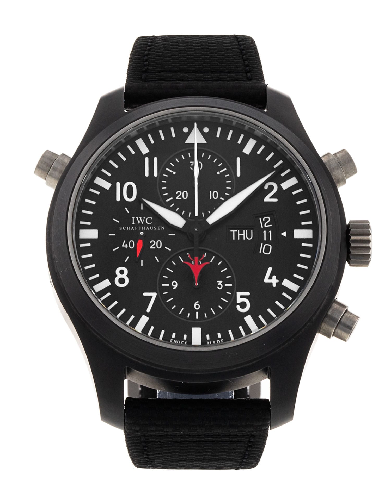 Pre-Owned IWC Pilot's Double Chrono Watch