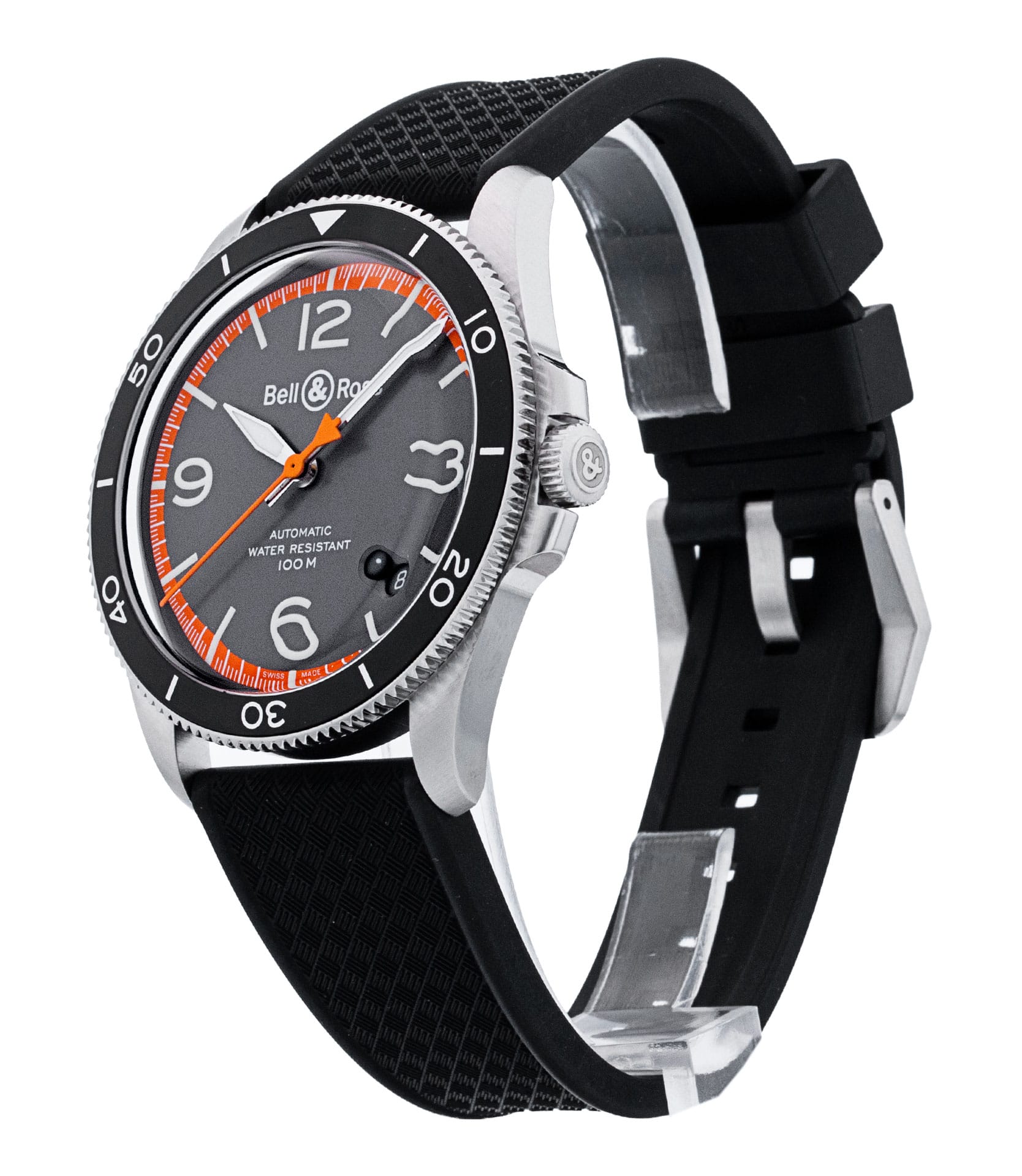 Bell and Ross BR V2-92 BRV292-ORA-ST/SRB Thumbnail 2