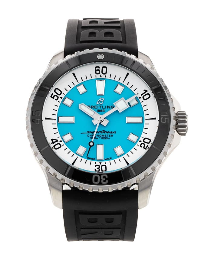 Breitling SuperOcean Automatic 44 - Turquoise Dial