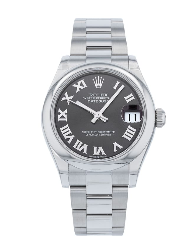 Rolex Datejust Lady 31 - Dark Grey Roman Numeral Dial