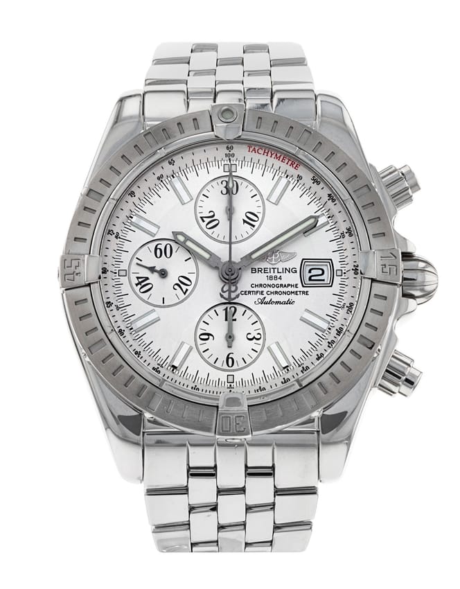 Breitling Chronomat Evolution - Silver Baton Dial