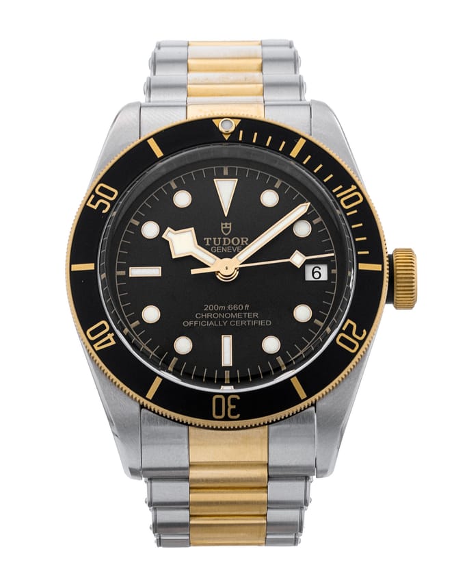 Tudor Black Bay M79733N-0008 - Black Dial & Bracelet Strap