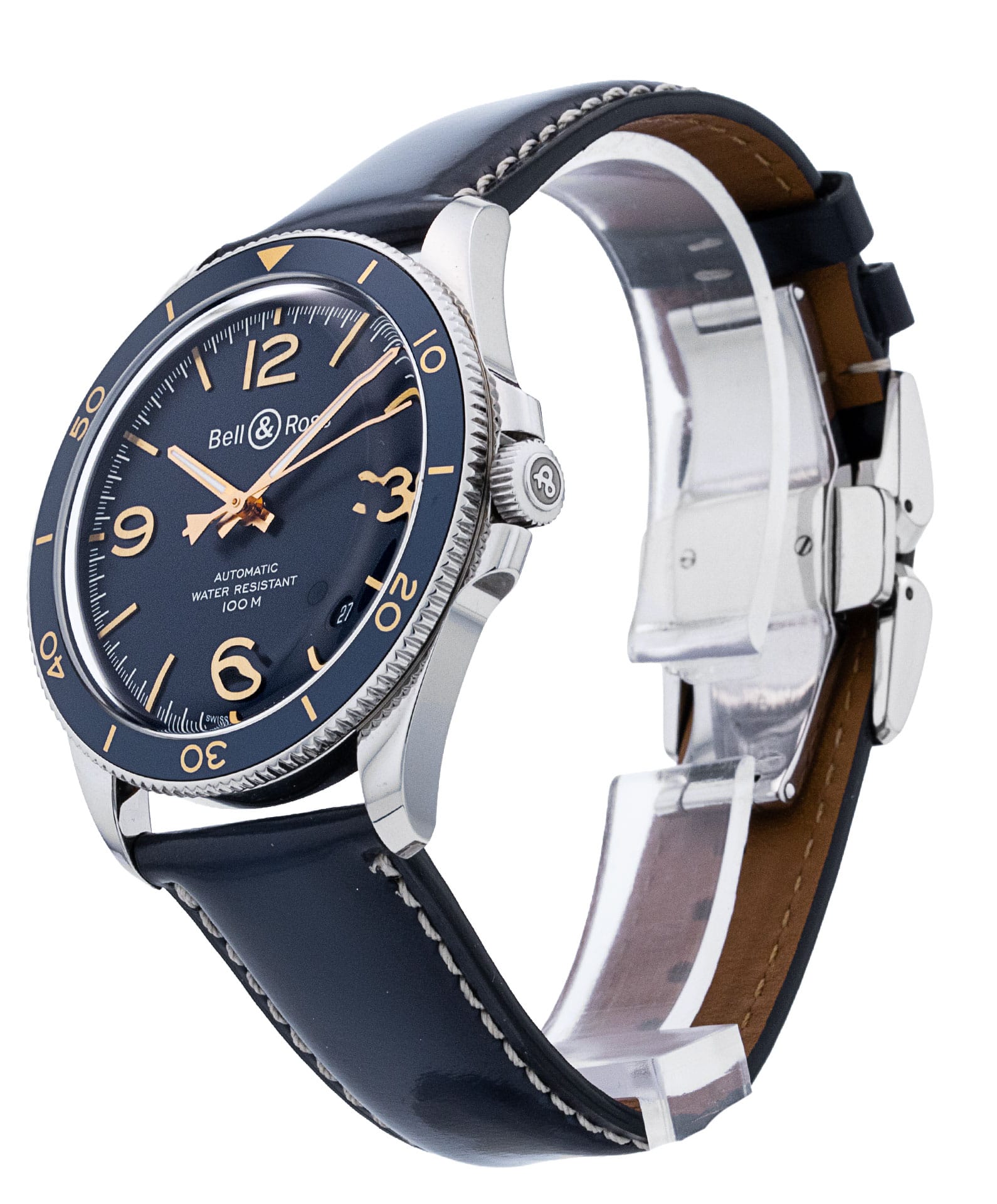 Bell and Ross BR V2-92 BRV292-BU-G-ST/SCA Thumbnail 2