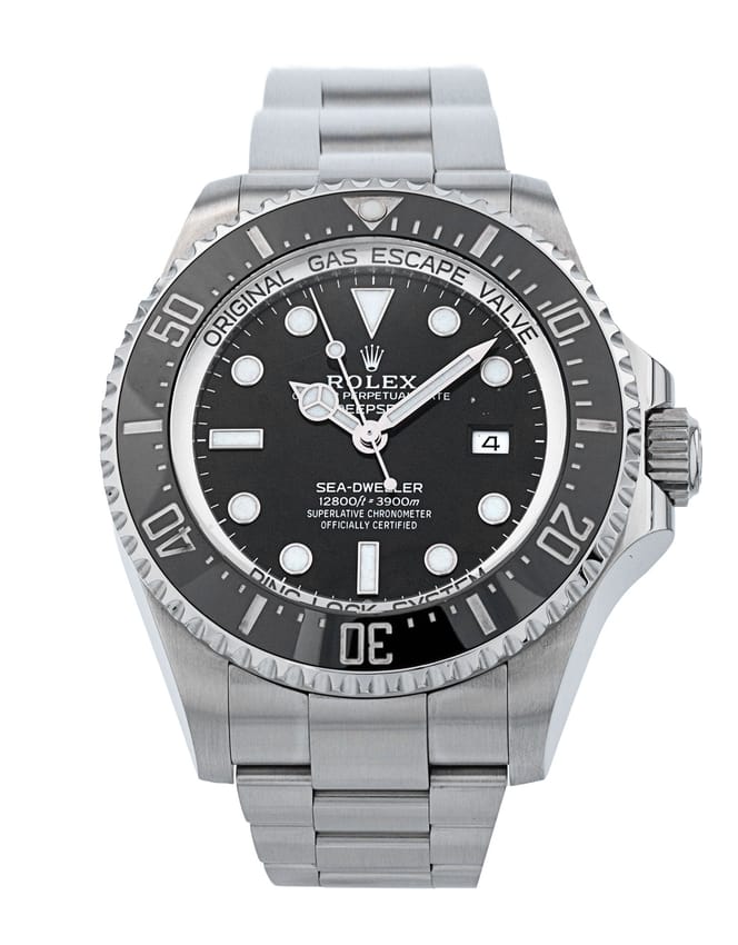 Rolex Deepsea 126660 - Black Dial & Bracelet Strap