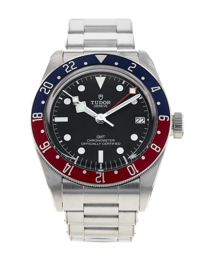 Tudor Black Bay GMT - Black Dial & Bracelet Strap