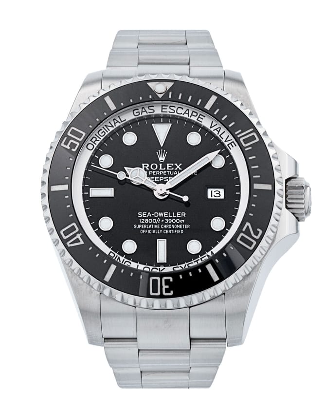 Rolex Deepsea 126660 - Black Dial & Bracelet Strap