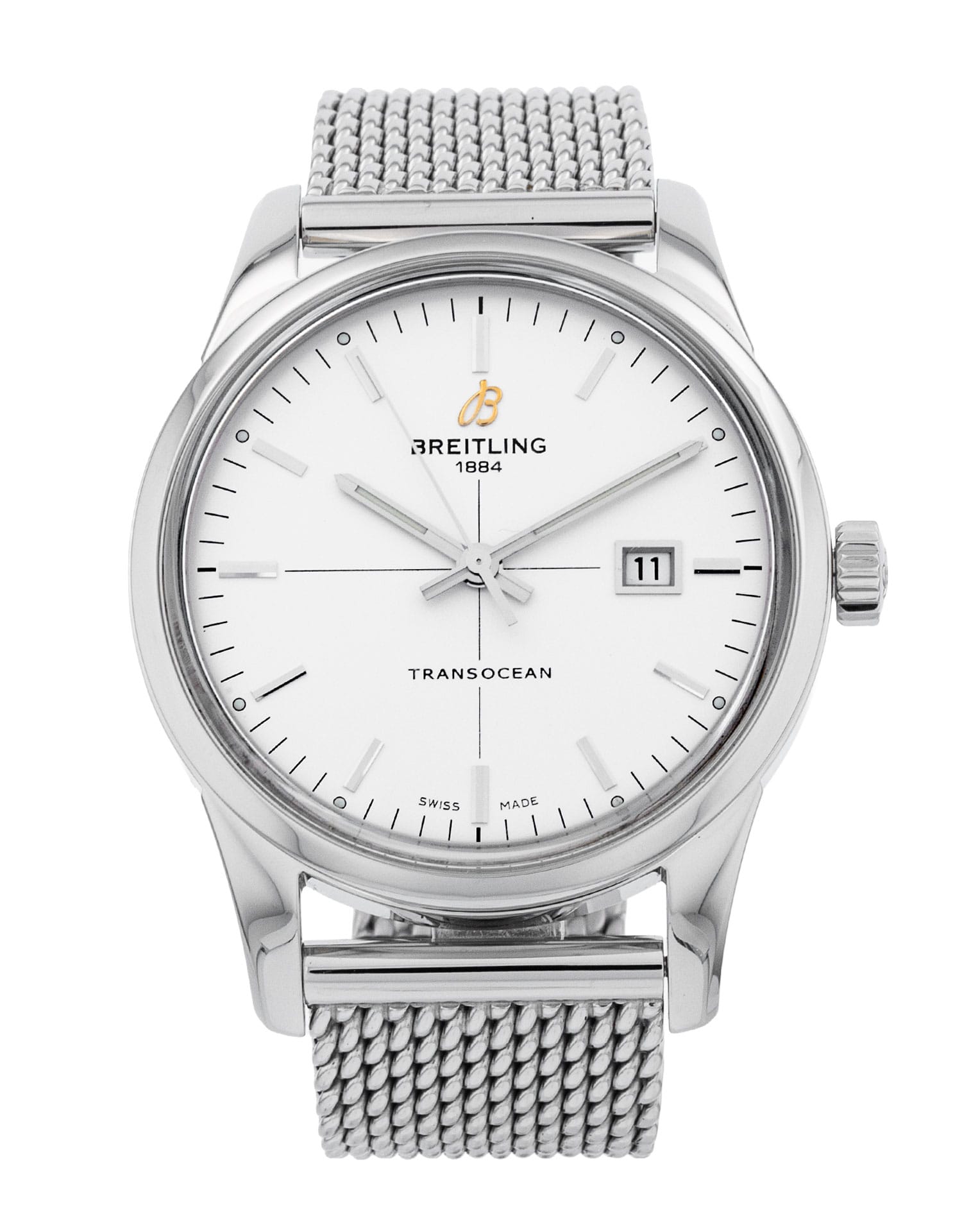 Pre-Owned Breitling Transocean Watch