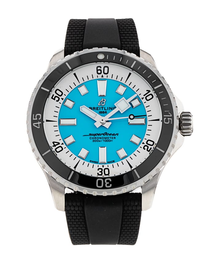 Breitling SuperOcean Automatic 44 - Turquoise Dial