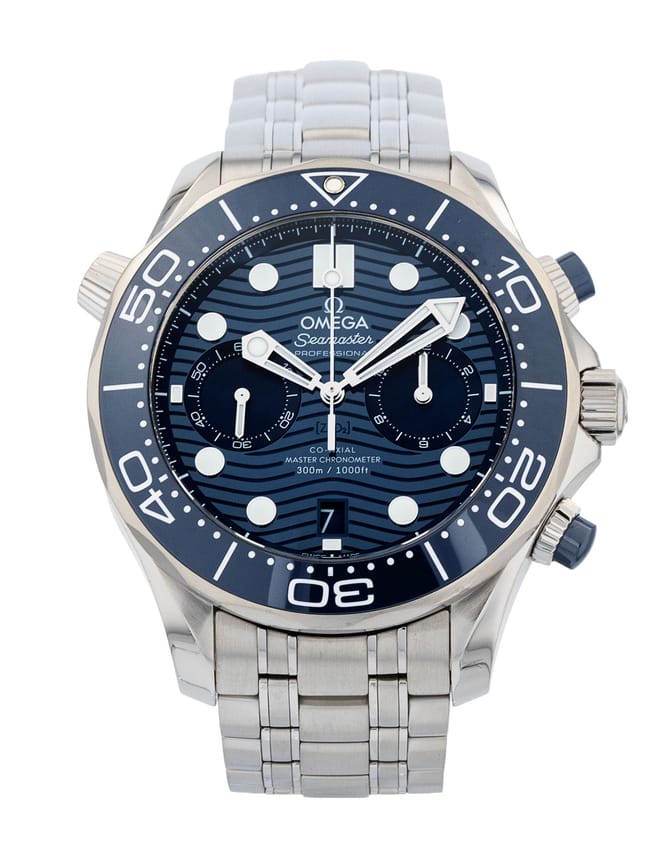 Omega Seamaster Diver 300m - Blue Dial & Bracelet Strap