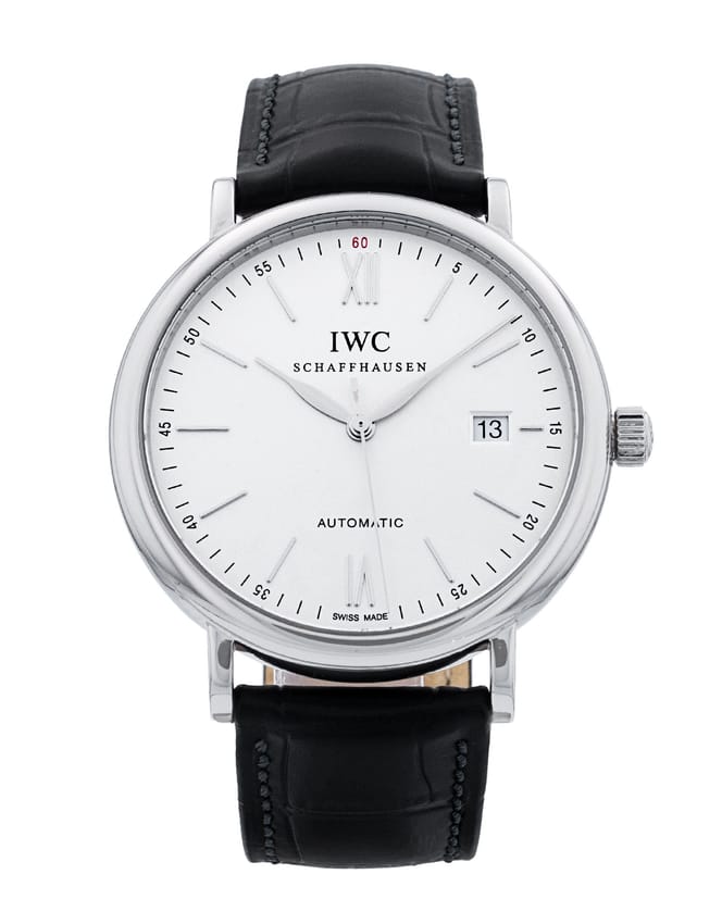 IWC Portofino Automatic - Silver Quarter Roman Numeral Dial