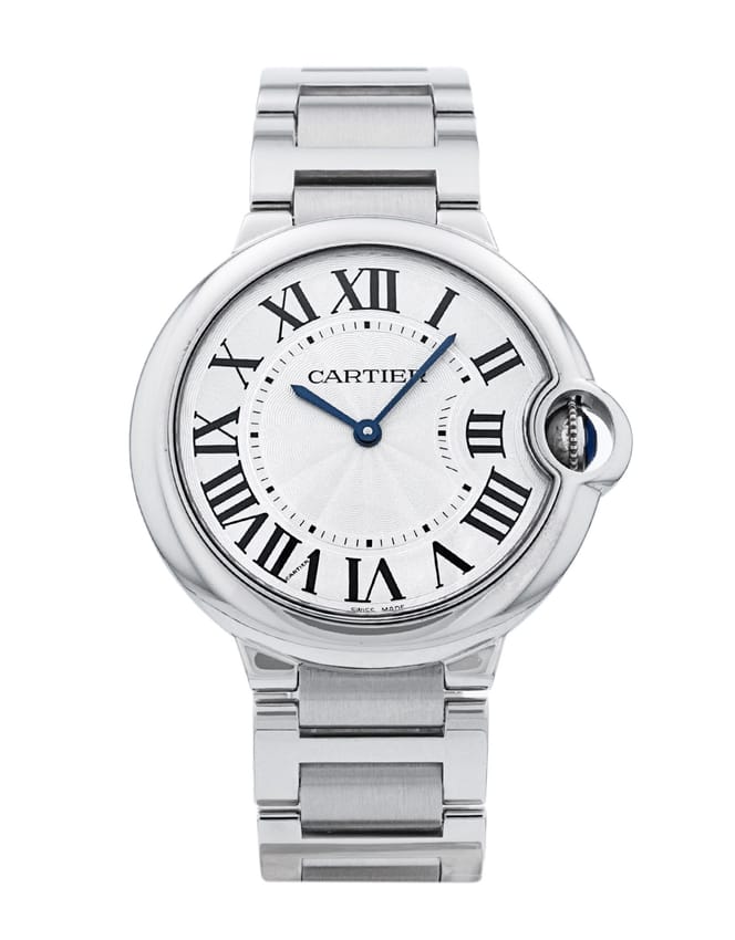 Cartier Ballon Bleu - Silver Roman Numeral Dial