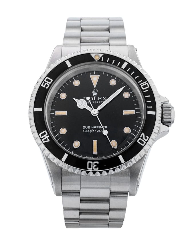Rolex Submariner 5513 - Black Dial & Bracelet Strap