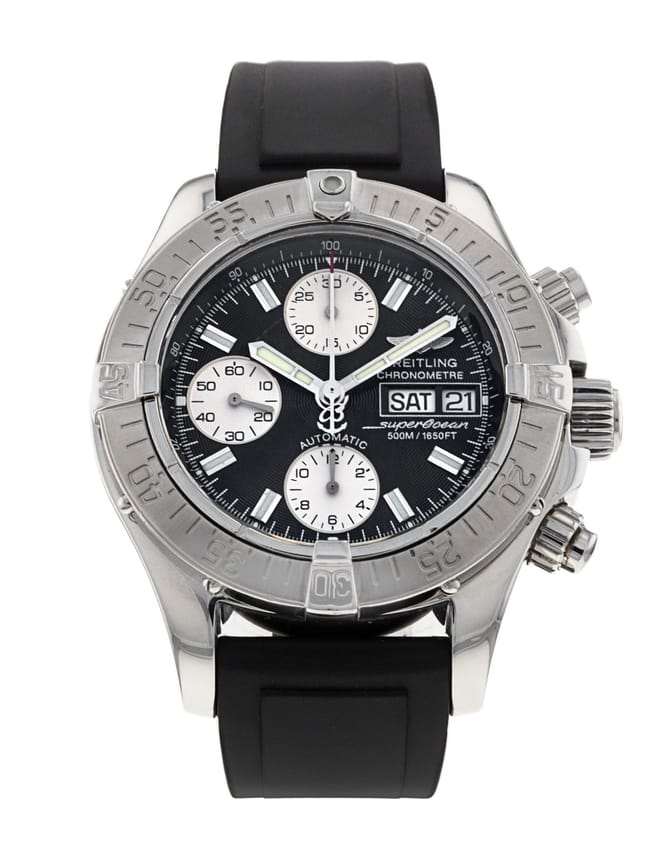 Breitling SuperOcean Chrono - Black Baton Dial