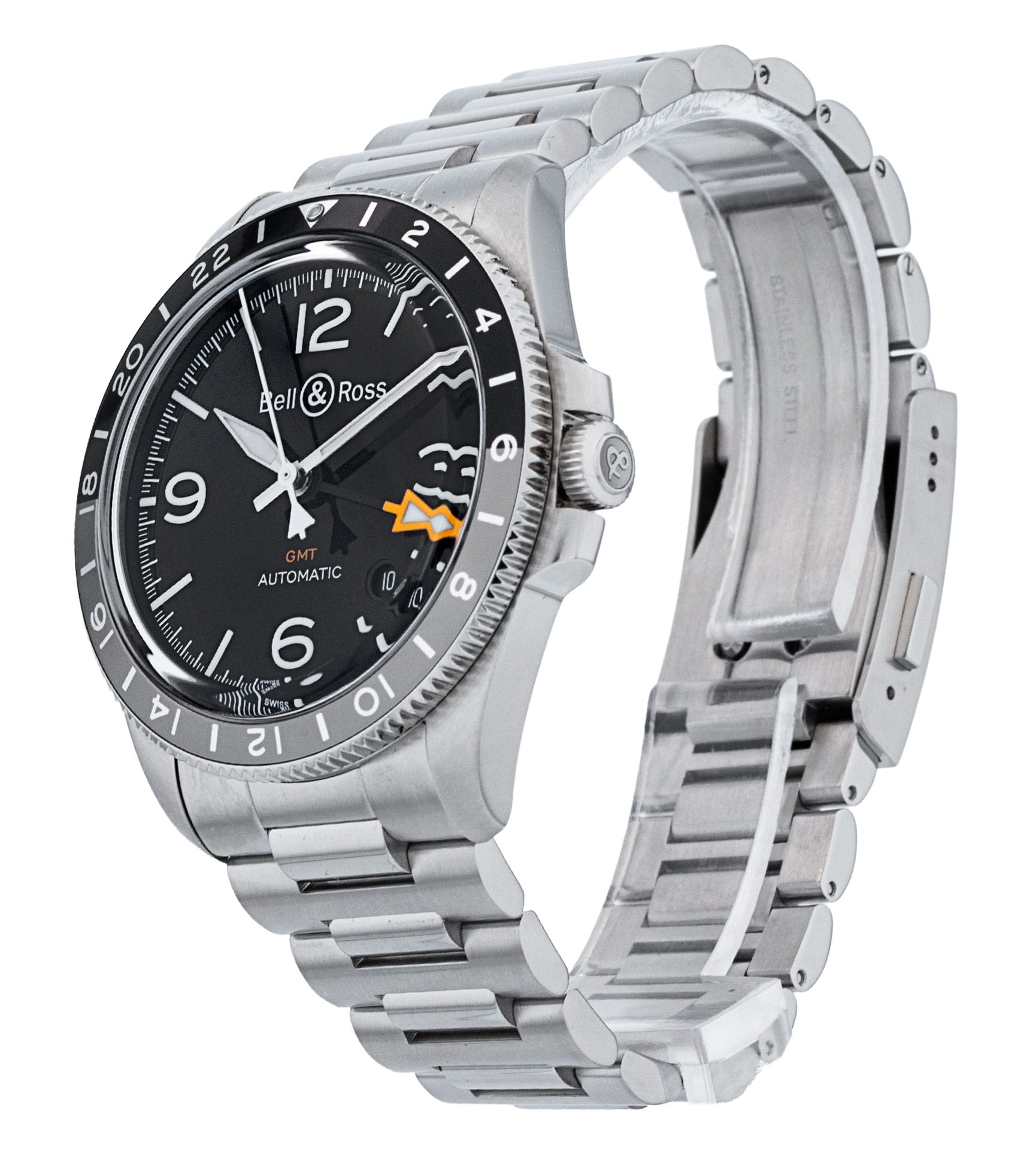 Bell and Ross BR V2-93 BRV293-BL-ST/SST Thumbnail 2