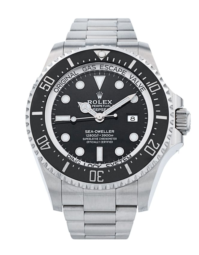 Rolex Deepsea 126660 - Black Dial & Bracelet Strap