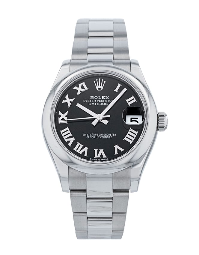 Rolex Datejust Lady 31 - Black Roman Numeral Dial