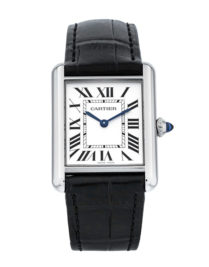 Cartier Tank Must - Silver Roman Numeral Dial