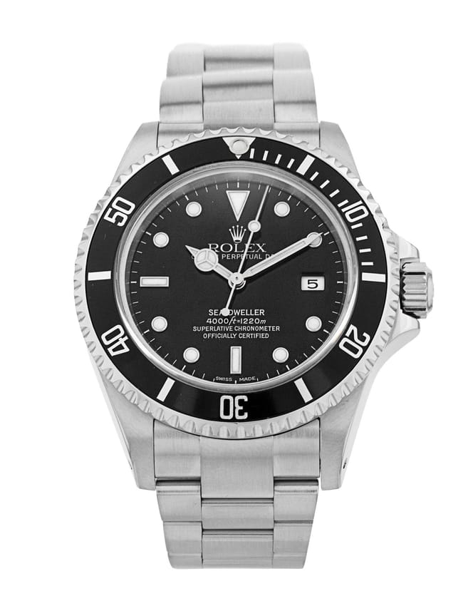 Rolex Sea-Dweller 16600 - Black Dial & Bracelet Strap