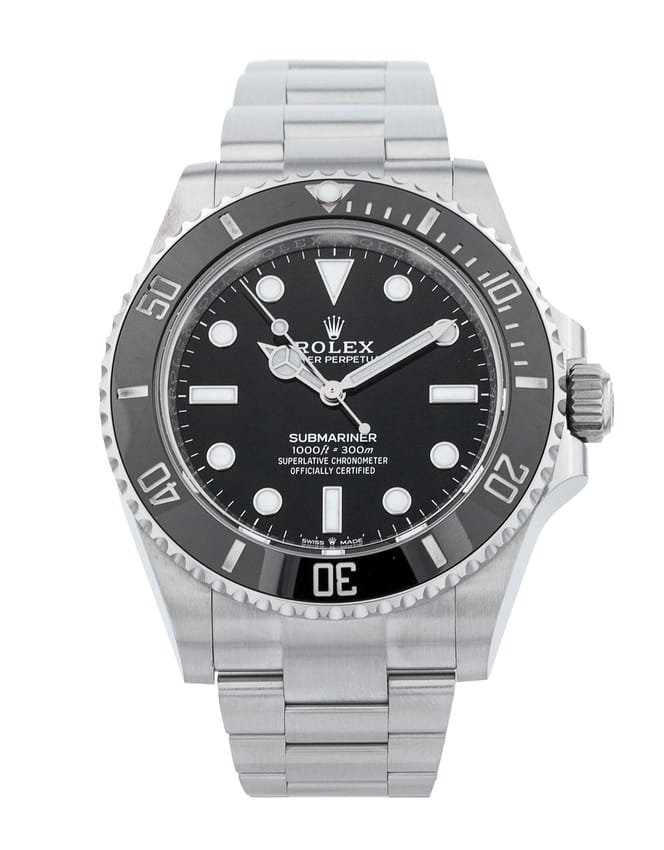 Rolex Submariner 124060 - Black Dial & Bracelet Strap
