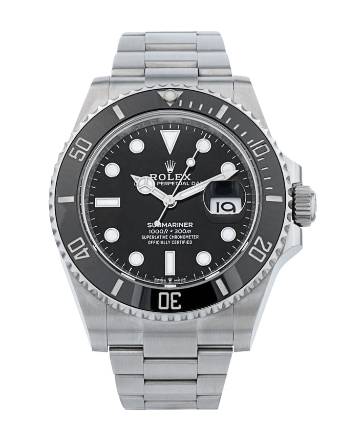 Rolex Submariner 126610 LN - Black Dial & Bracelet Strap