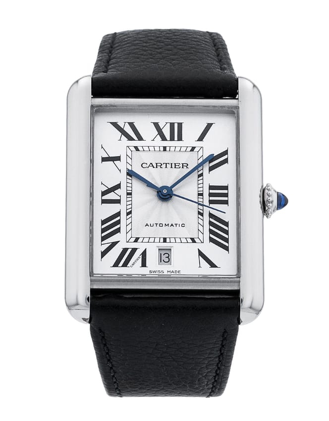 Cartier Tank Must - Silver Roman Numeral Dial