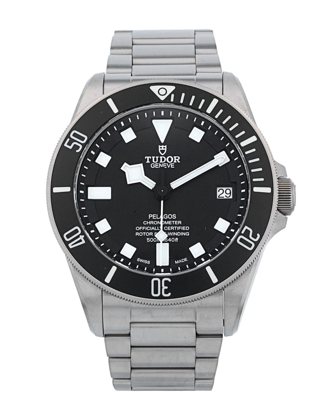 Tudor Pelagos M25600TN-0001 - Black Dial & Bracelet Strap