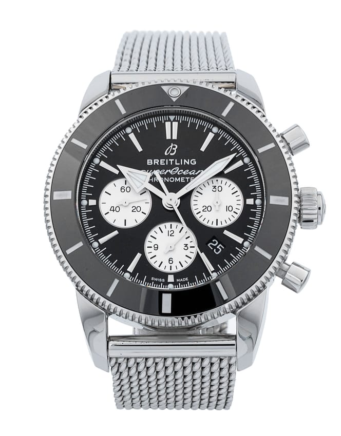 Breitling SuperOcean Heritage B01 Chronograph 44 - Black Dial