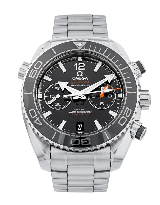 Omega Planet Ocean - Black Baton Dial & Bracelet Strap