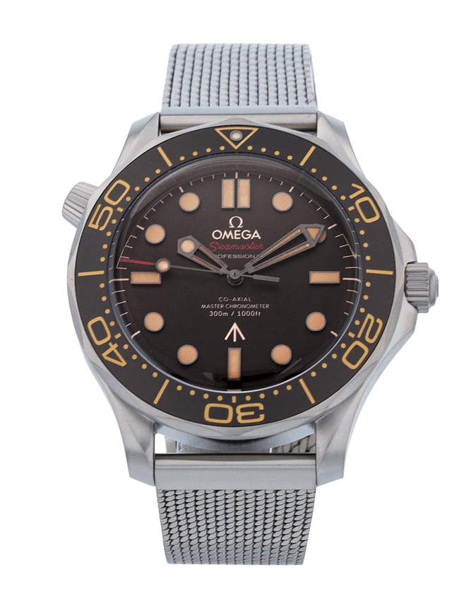 Omega Seamaster Diver 300m - James Bond Edition - Brown Dial