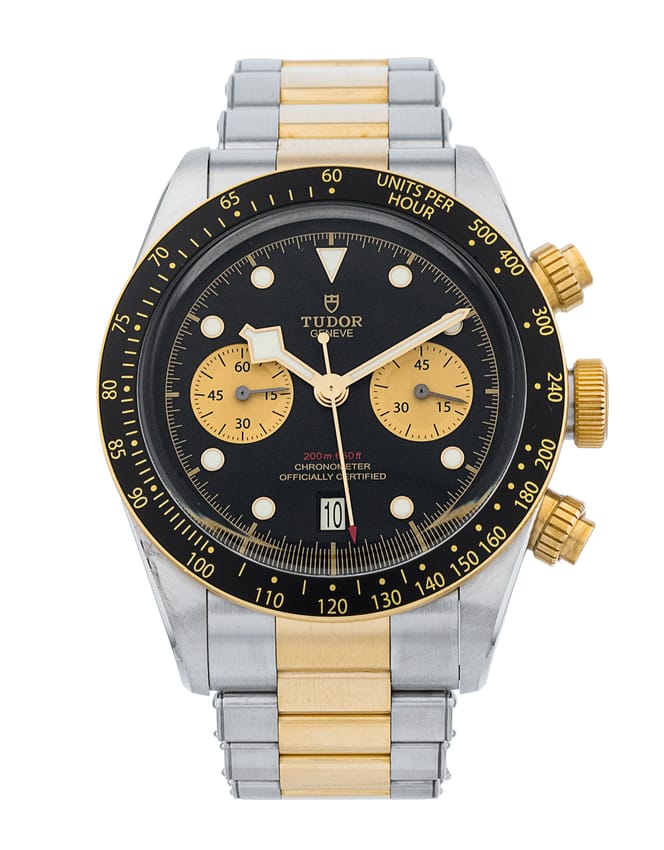 Tudor Black Bay Chrono - Black Dial & Bracelet Strap