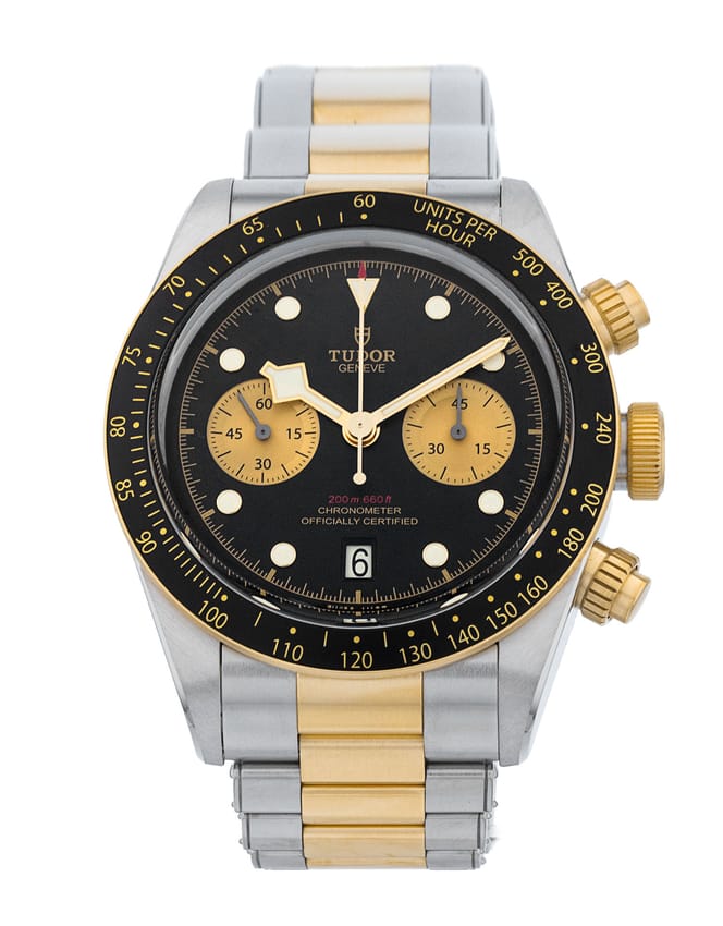 Tudor Black Bay Chrono - Black Dial & Bracelet Strap