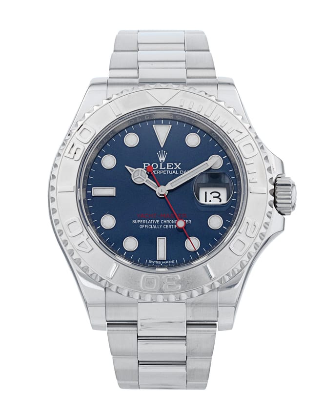 Rolex Yacht-Master 116622 - Blue Dial & Bracelet Strap
