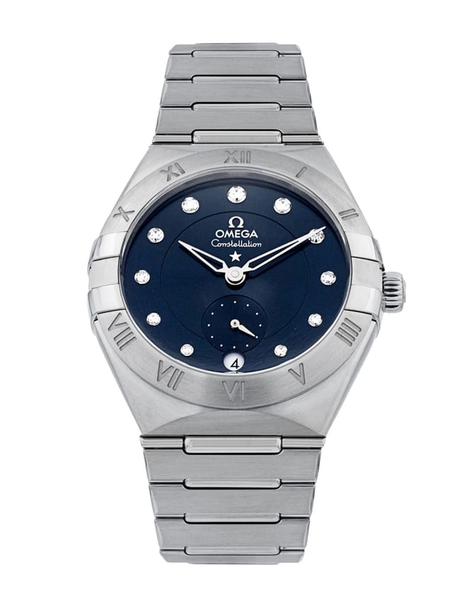 Omega Constellation Ladies - Blue Diamond Dial