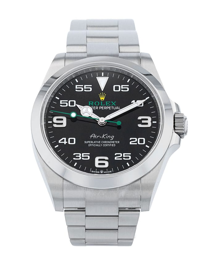 Rolex Air-King 126900 - Black Arabic Dial & Bracelet Strap
