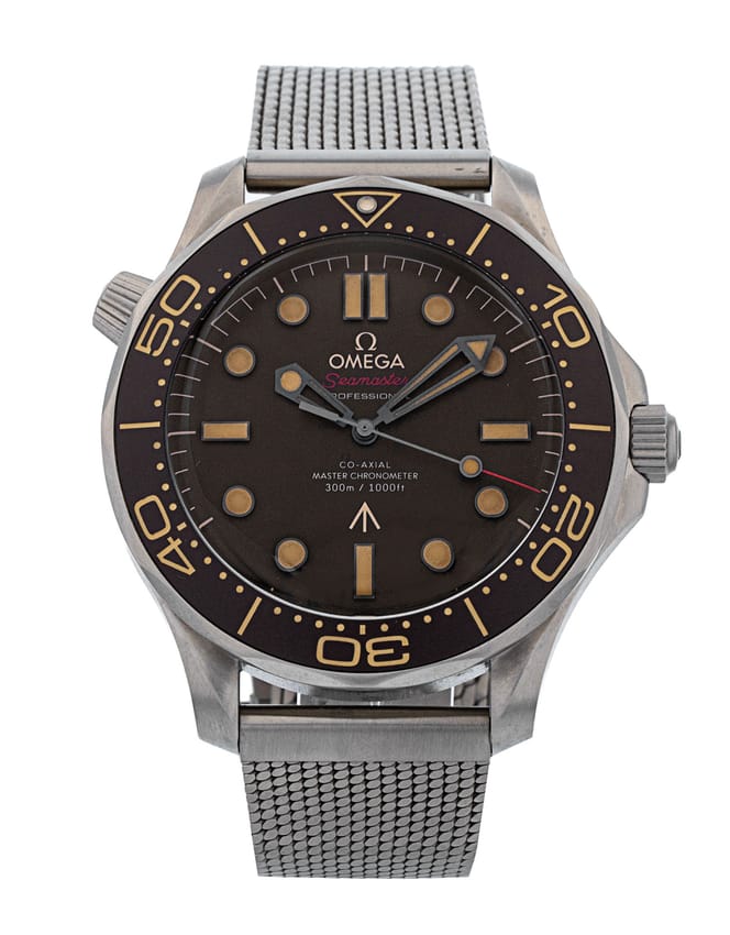 Omega Seamaster Diver 300m - James Bond Edition - Brown Dial