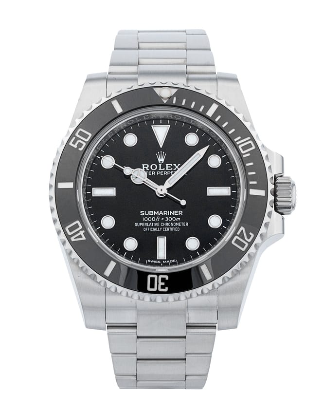 Rolex Submariner 114060 - Black Dial & Bracelet Strap