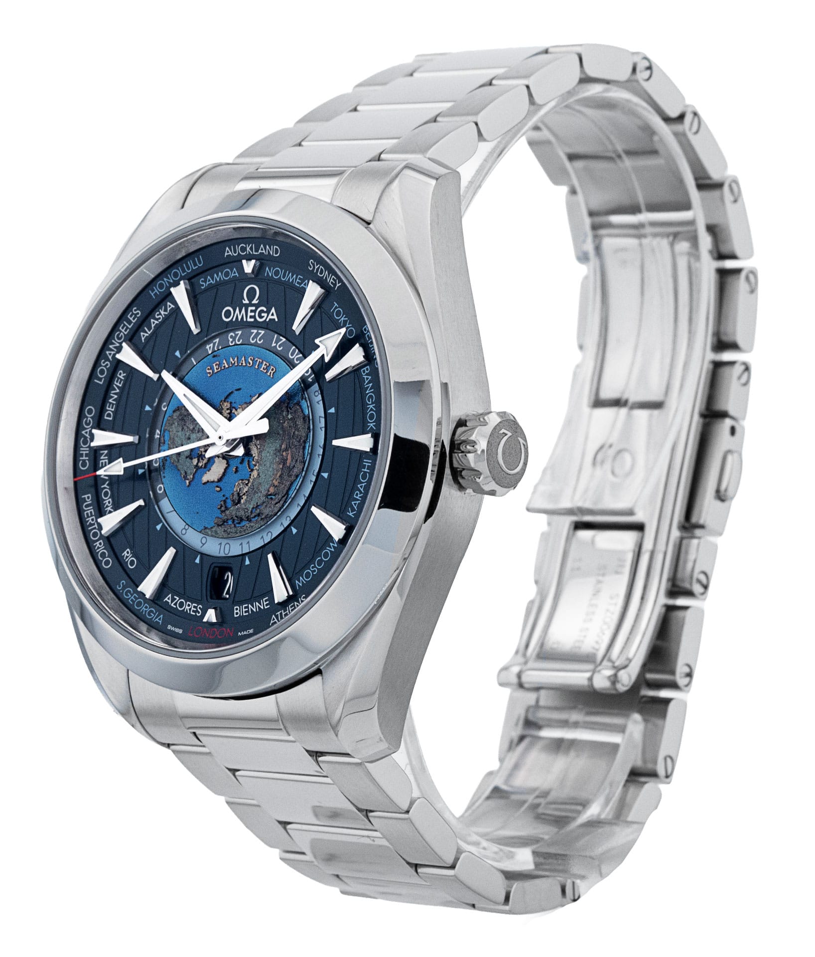 Omega Aqua Terra 150m GMT 220.10.43.22.03.001 Thumbnail 2