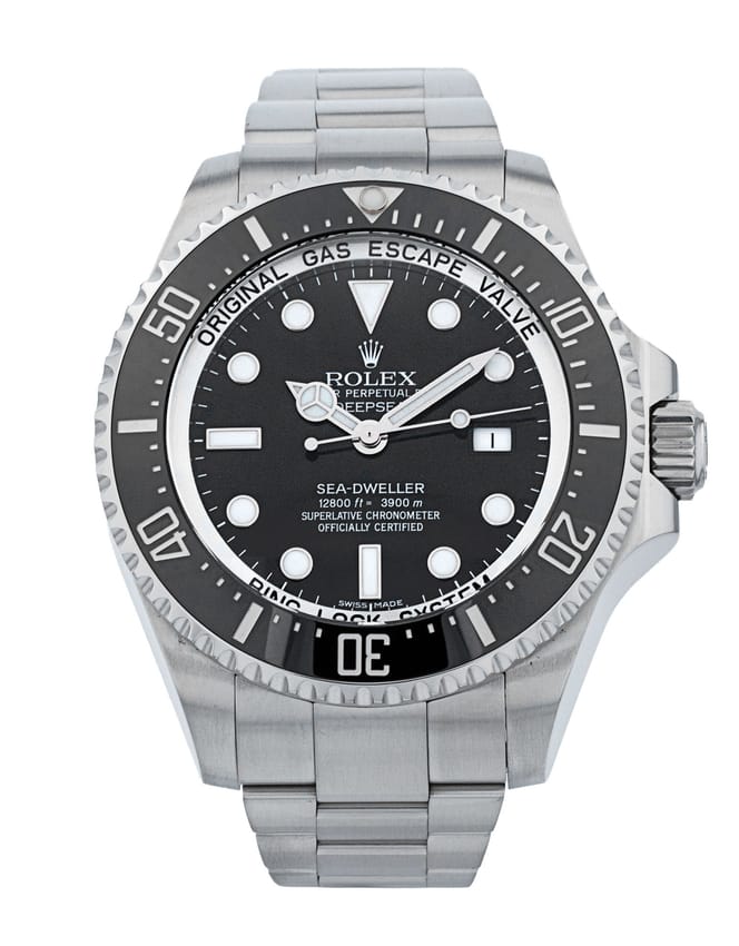 Rolex Deepsea 116660 - Black Dial & Bracelet Strap