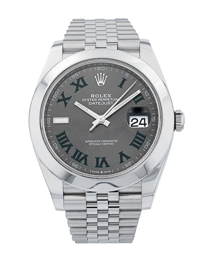 Rolex Datejust 41 - Slate Roman Numeral Dial
