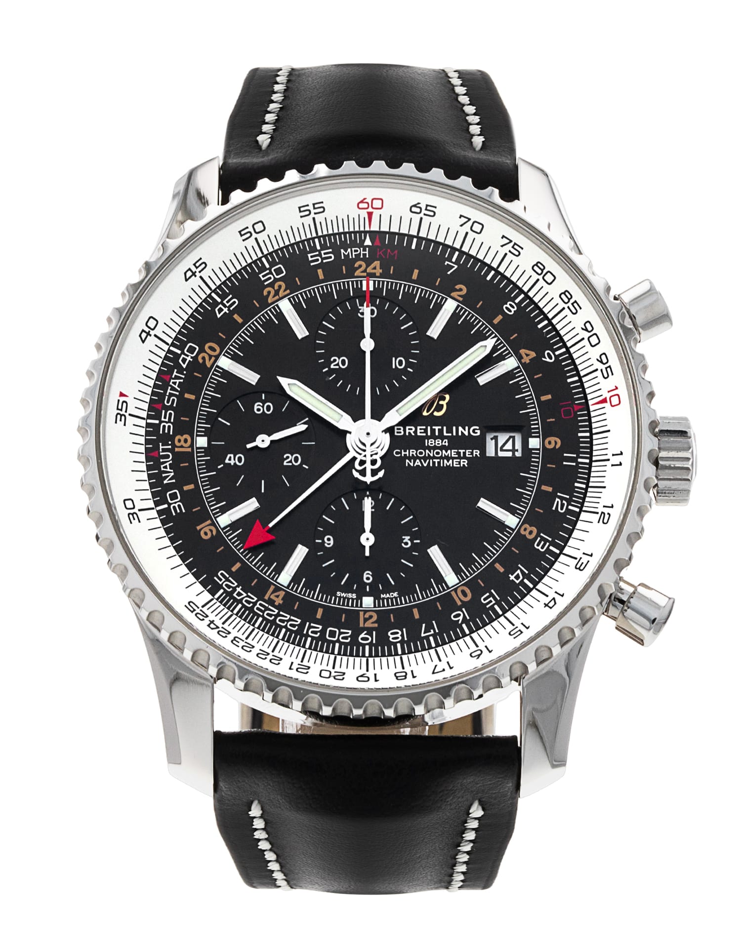 Pre-Owned Breitling Navitimers Watch