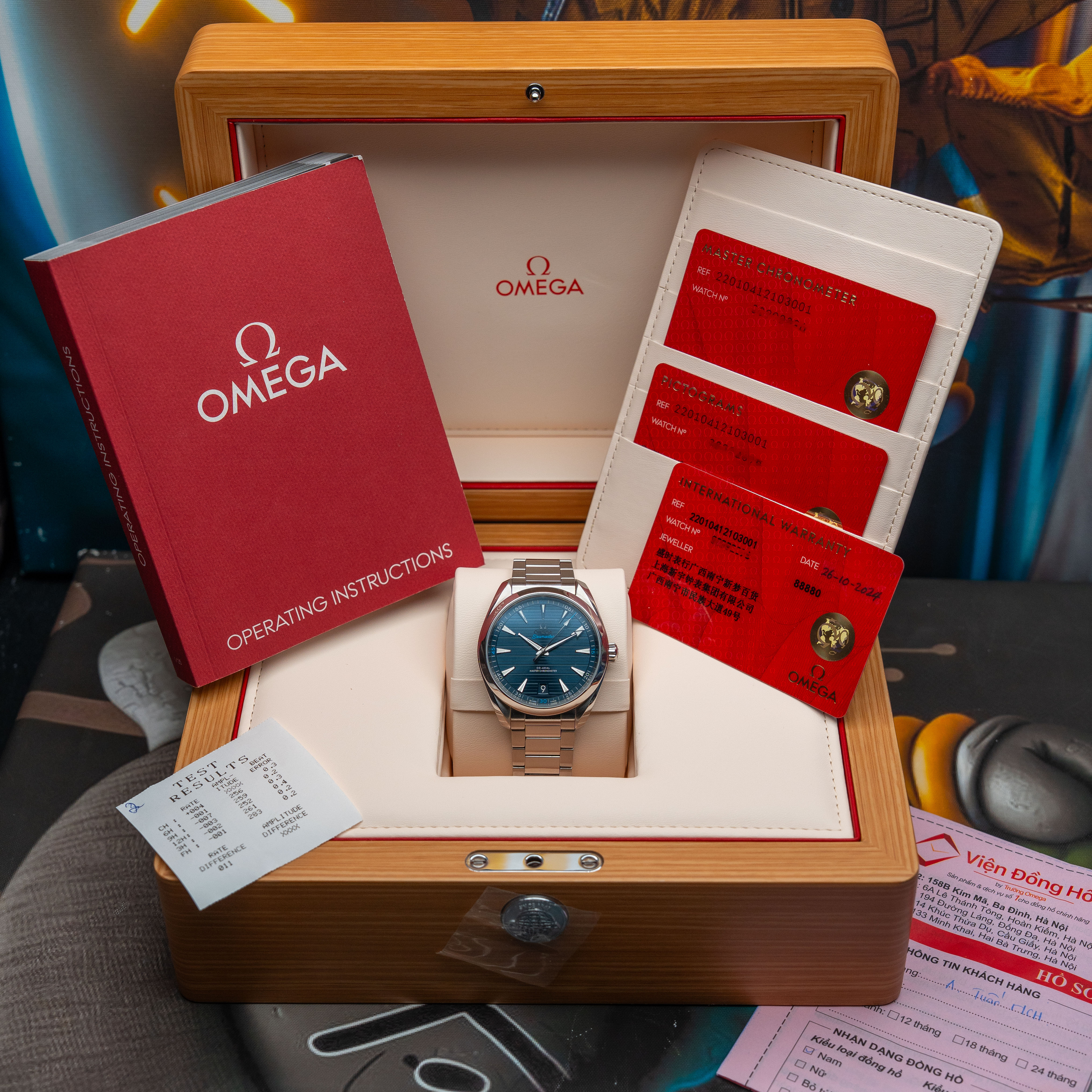 Omega Aqua Terra 150m Gents 220.10.41.21.03.001 Thumbnail 7