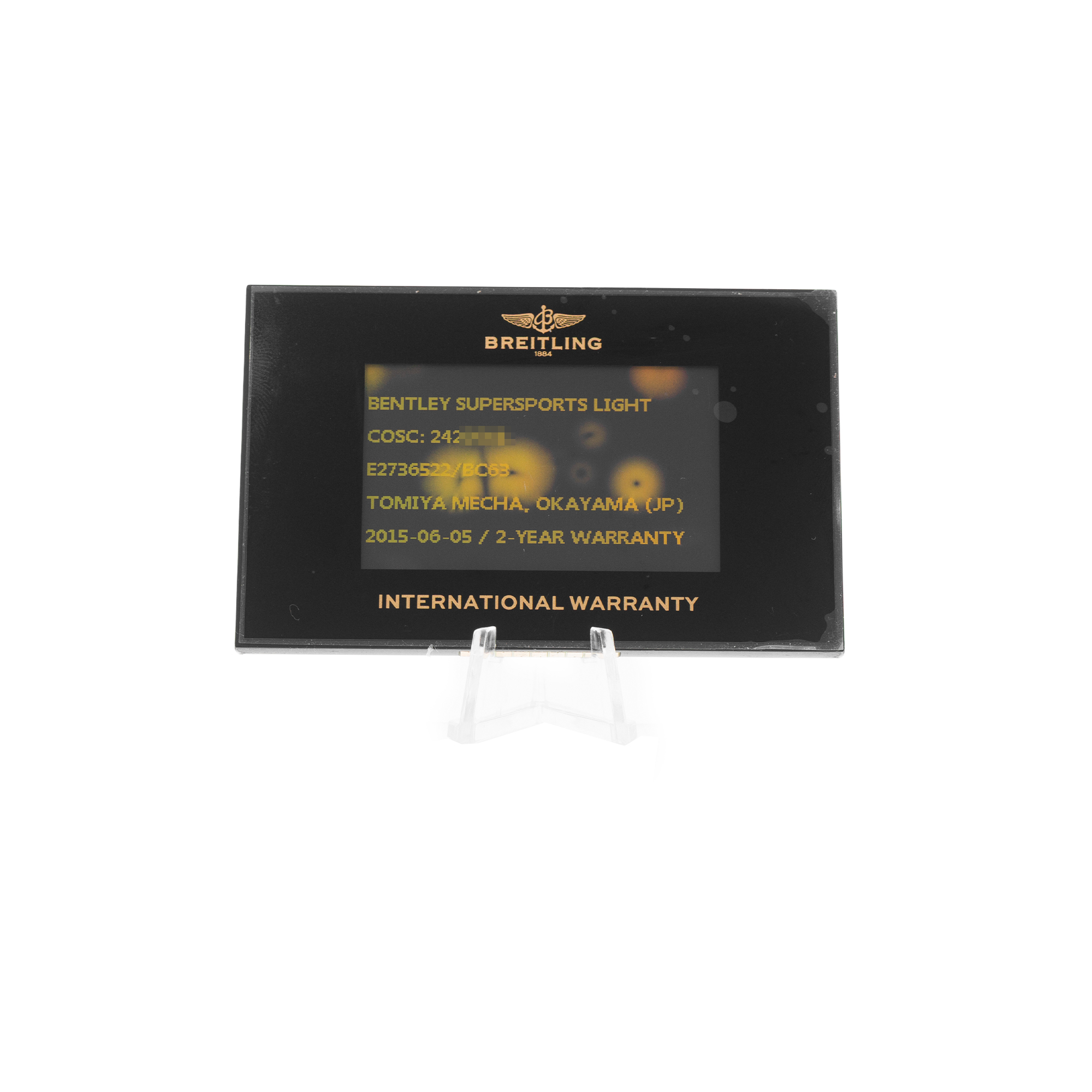 Breitling Bentley Supersports E27365 Thumbnail 3