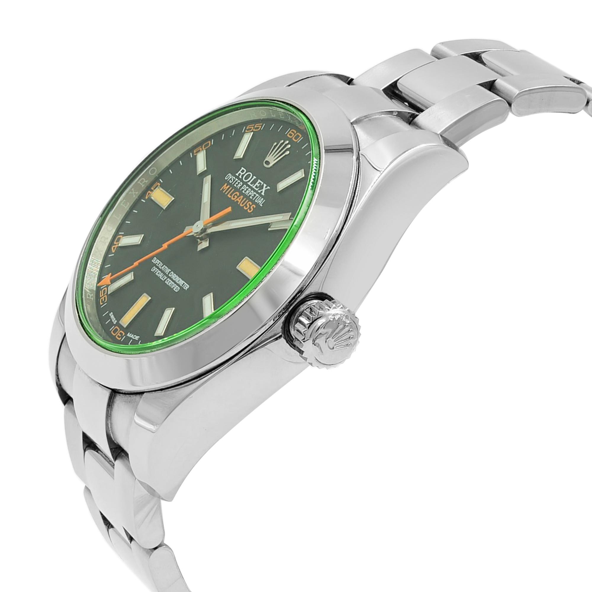 Rolex Milgauss 116400 GV Thumbnail 2