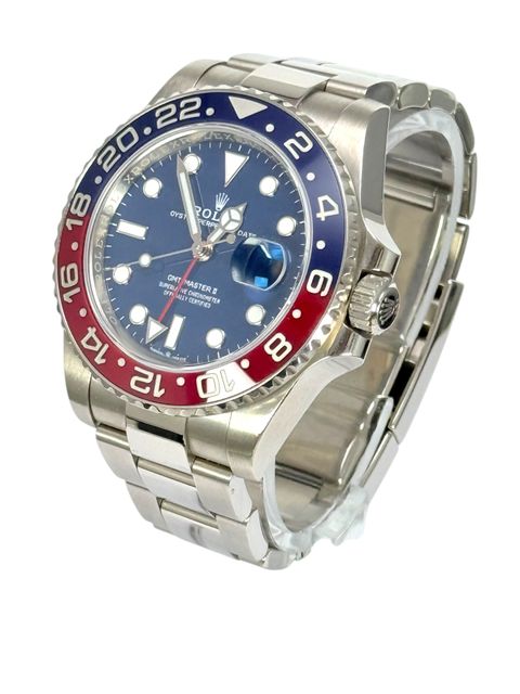 Rolex GMT Master II 126719 BLRO Blue Dial Bracelet Strap