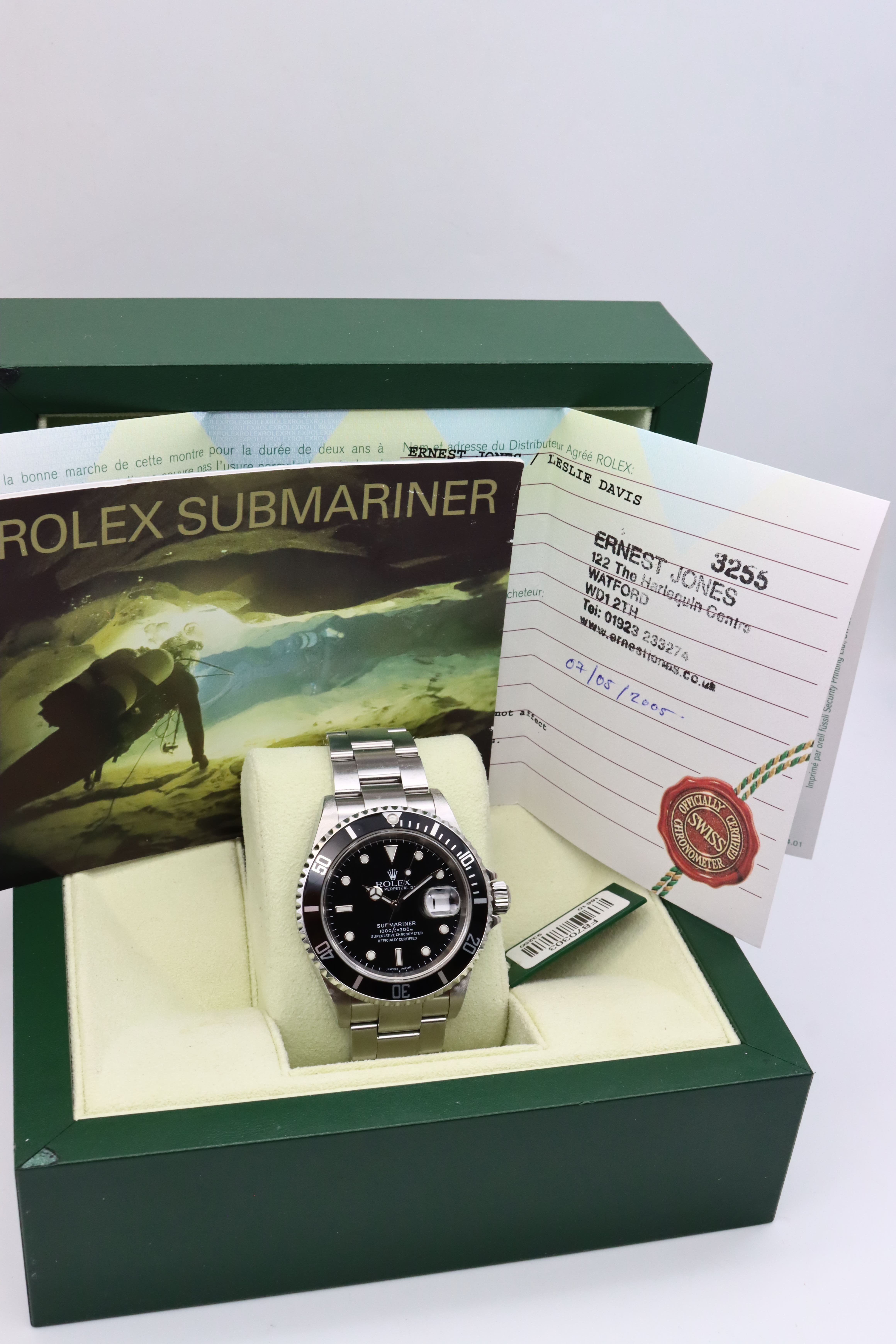 Rolex Submariner 16610 Thumbnail 6