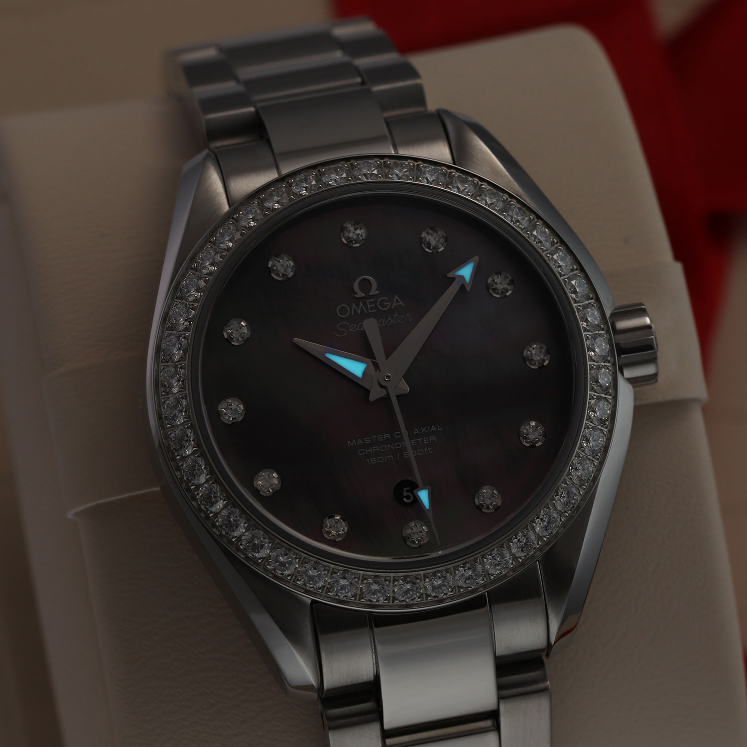 Omega Aqua Terra 150m Ladies 231.15.34.20.57.001 Thumbnail 6