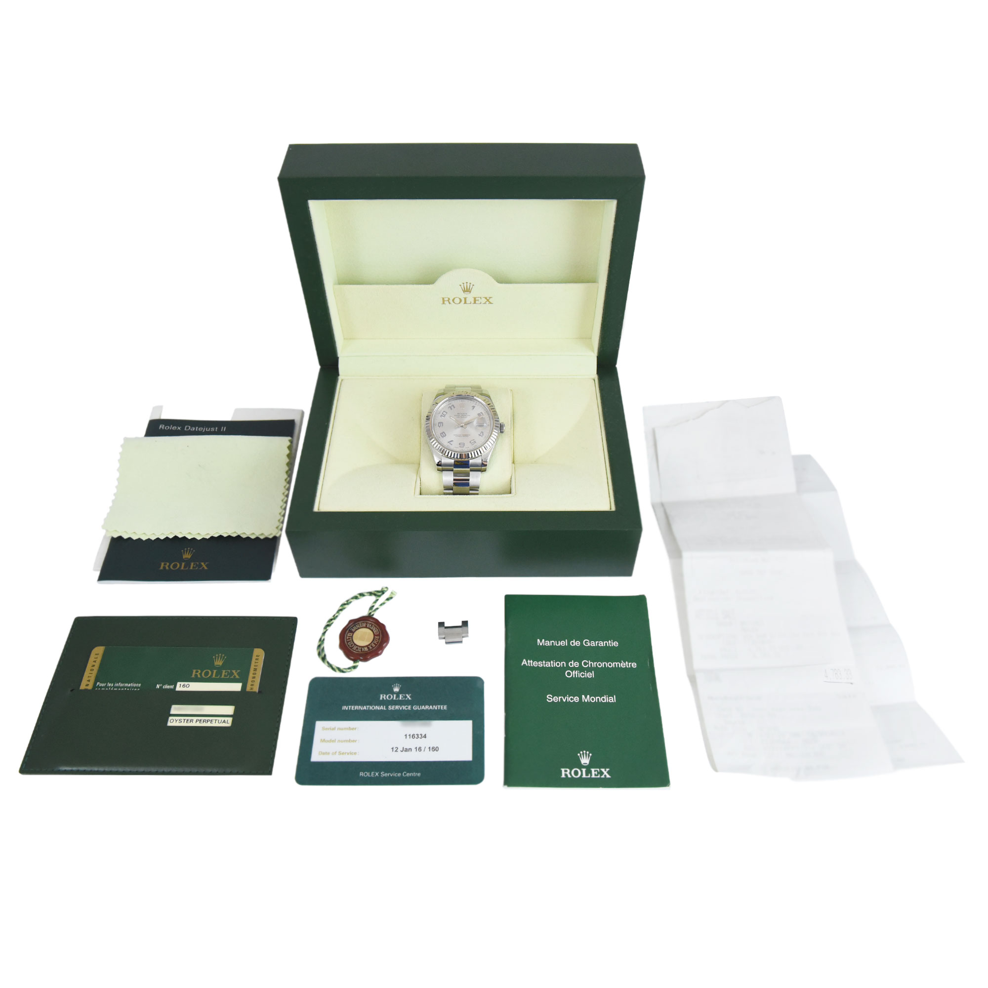 Rolex Datejust II 116334 Thumbnail 5