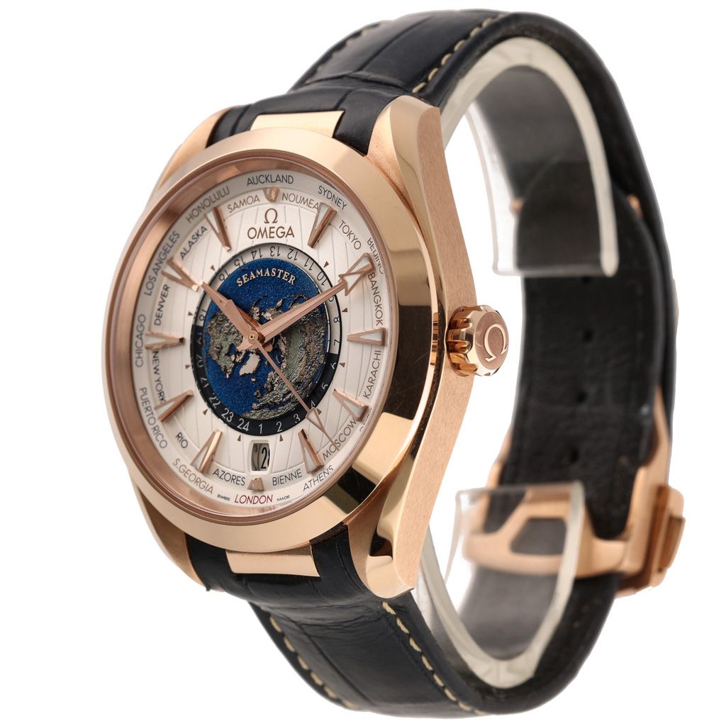 Omega Aqua Terra 150m GMT 220.53.43.22.02.001 Thumbnail 5